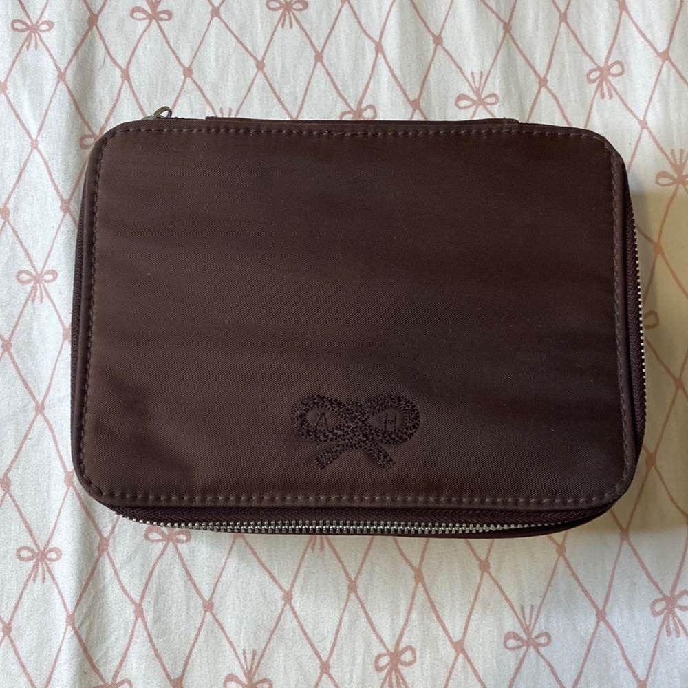 Anya Hindmarch Brown Vanity Case